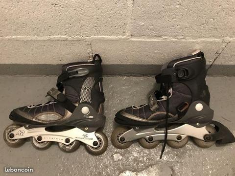 ROLLERBLADE K2 + KIT PROTECTIONS