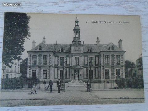 Ancienne carte postale de 