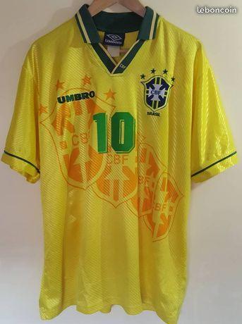 Maillot Brésil Rai Taille Xl 1994 Collection