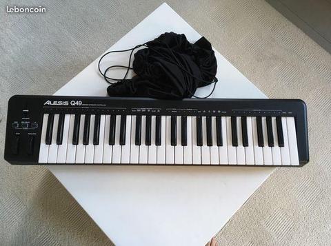 Clavier USB Alesis 49 touches comme neuf