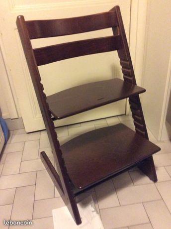 Chaise Stokke Tripp Trapp wengé