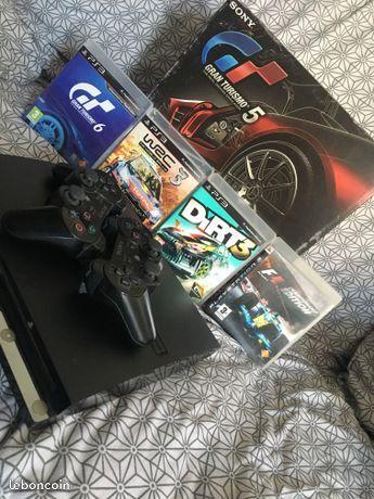 PlayStation 3 noire carbone 320 giga - 12 jeux