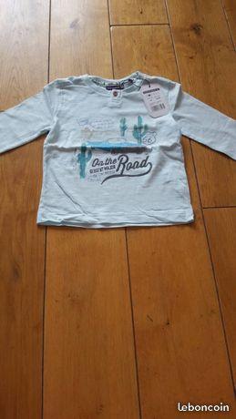 T-shirt garçon ML 3 ans NEUF Sergent Major