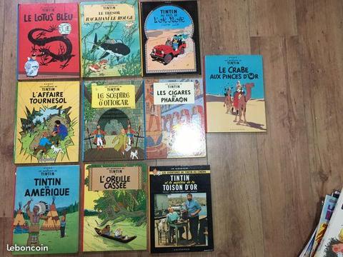 Bandes dessinées (BD) vintage (Tintin, Astérix...)