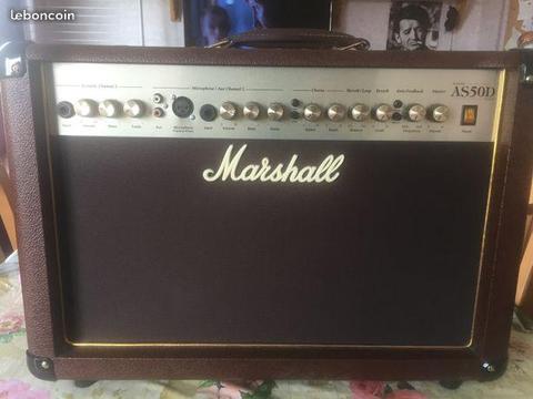 Ampli guitare acoustique marshall