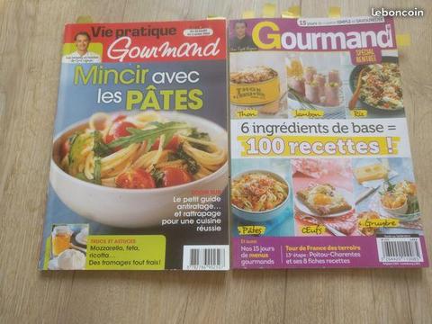 2 magazines Gourmand – Cyril LIGNAC – TBE –