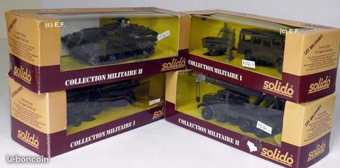 SOLIDO collection militaire 1 et 2