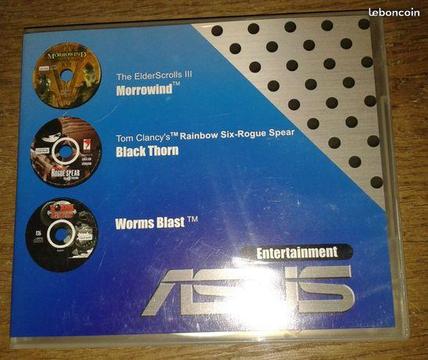 Pack Asus The Edler Scrolls, Civilization 3, Worms