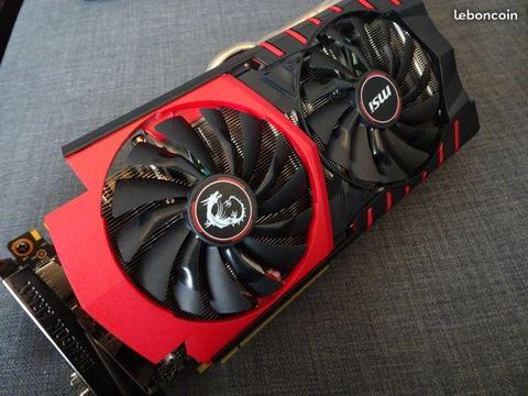 Carte Graphique Geforce GTX 970 MSI Gaming 4Go