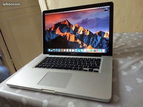 Macbook Pro 15 fin 2011