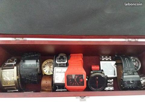 Lot de montres Guess, Diesel,Esprit,casio,Oxbow
