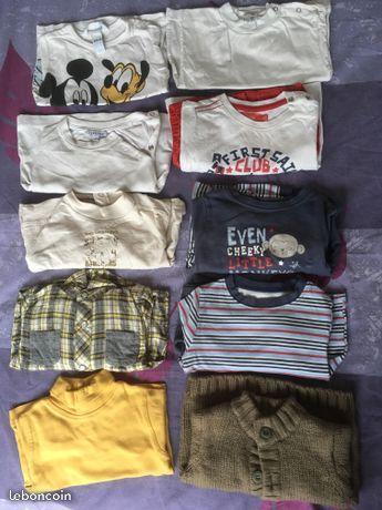Nombreux vêtements 0 - 24 mois