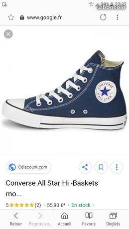 Converses all star taille 42 Neuve !