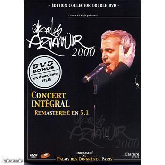 Charles AZNAVOUR 2000 collector 2 dvd