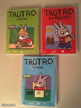 Lot 3 DVD L'ANE TROTRO (luna91)