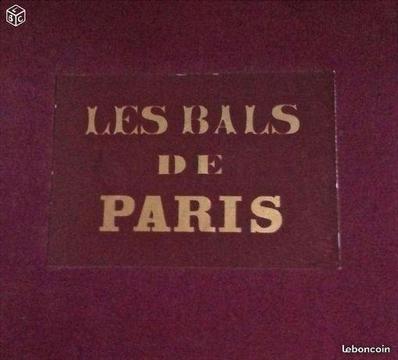 Rare : Les bals de Paris de Charles Vernier