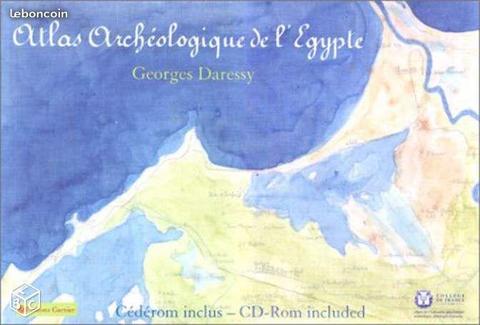 Georges Daressy, Atlas archéologique de l'Egypte