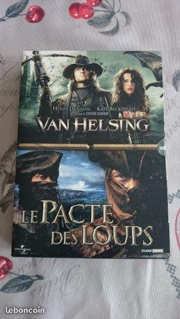 Coffret DVDs Van Helsing + Le Pacte des Loups