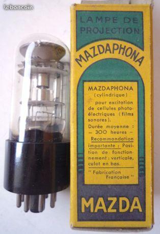 Ampoule projection ancienne Mazdaphona