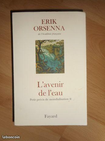 L'AVENIR DE L'EAU Erik Orsenna