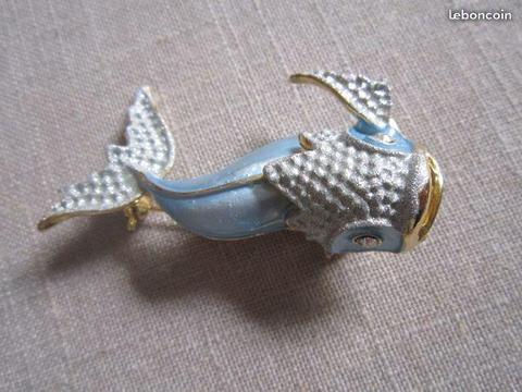 Broche poisson -vintage clothing