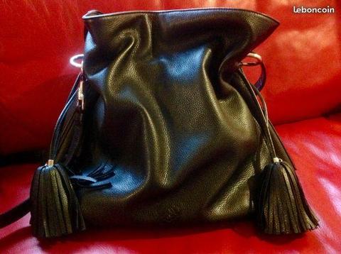 Authentique sac noir Loewe modèle Flamenco neuf