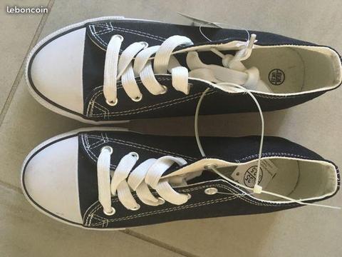 Basket neuve style converse