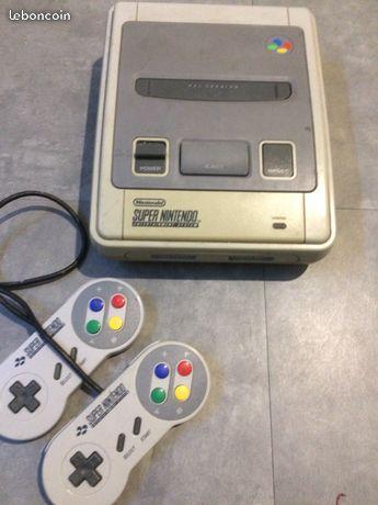 Super NES original / super Nintendo + 9 jeux