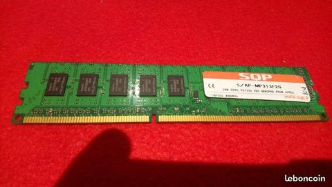 RAM DDR 3 - 2GB - 1333 pour MAC PRO apple