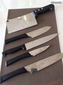 1 lot de 5 couteaux de cuisine