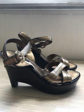 Sandales Compensées Louis Vuitton femme