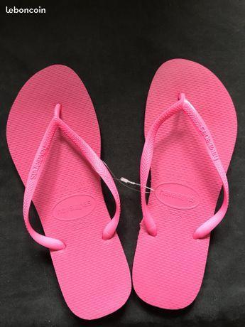 Tongs havaianas rose 39
