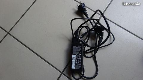 Chargeur prise alimentation Dell ordinateur PC 65w