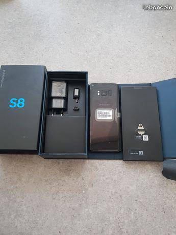 Un Samsung s8 neuf noir