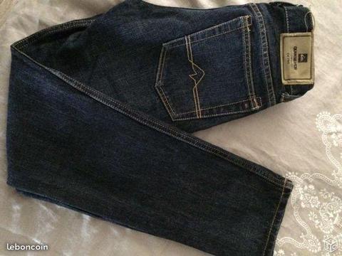 Pantalon jean Quiksilver bleu