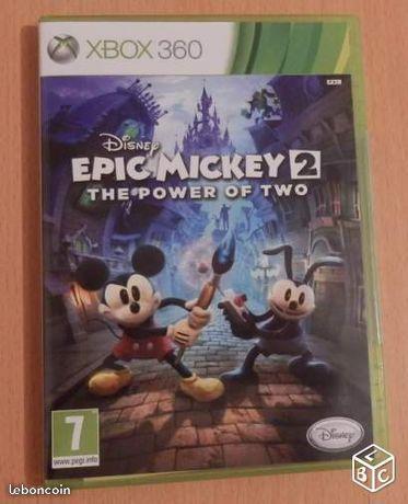 Jeux XBox 360 : Mickey 2 EPIC The power of Two TBE