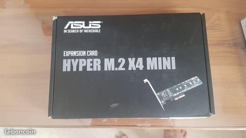 Adaptateur ASUS SSD M2 PCI X4