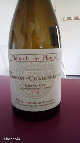 Bourgogne CORTON CHARLEMAGNE 2007 grand cru