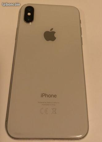 iPhone X blanc 64g état neuf