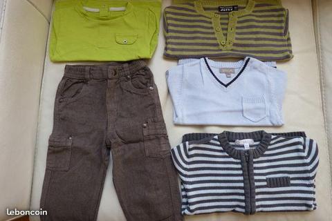 Vêtements bébé garçon 18 mois