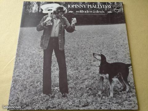Vinyle 33T JOHNNY HALLYDAY SOLITUDE A DEUX