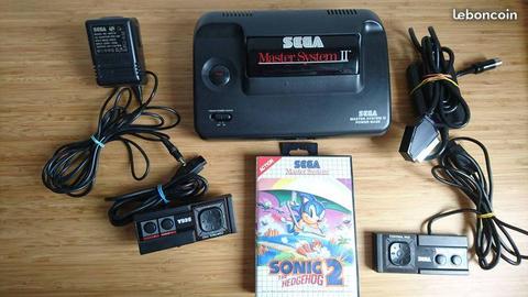 Master System II et le jeu Sonic 2