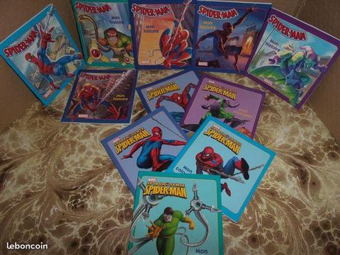 11 petits livres Spiderman