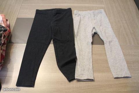 2 legging 24 mois / 2 ans