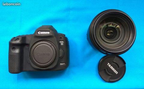 Canon 5D Mark 3 + objectif 24-70 mm F2.8 Tamron