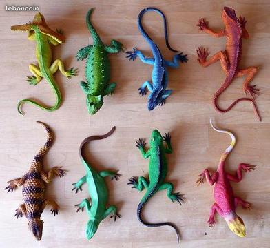 8 reptiles - lézards