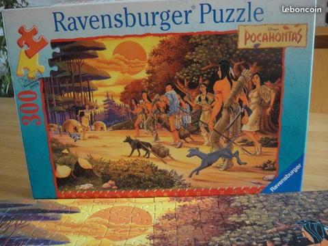 Puzzle 300 pièces Pocahontas (Valou95)