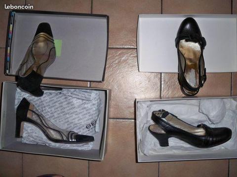 Chaussures femmes (Bastiani, Muratti, Zaro...) TBE