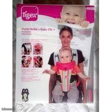 Porte bébé Easy Clic de Tigex NEUF