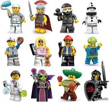 Minifigures LEGO Séries 2 à 11